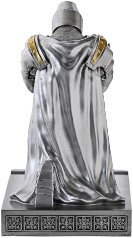 Medieval Templar Vanguard Officer Knight Pen Holder Desk Organizers Silver - Image 5