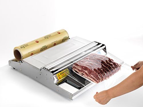 VisionTechShop CW-500E, 20 Inch / 500 mm Hand Wrapping Machine Film Wrapper for Food Packaging, MADE IN KOREA - Image 5