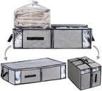 TAILI Under Bed Vacuum Storage Bags for Comforters,41x17.7x6",Retro Grey by TAILI