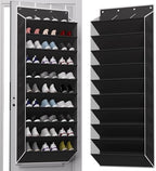 TAHAVICE 10-Tier Over The Door Shoe Organizer, Heavy Duty Hanging Storage by TAHAVICE