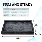 Real Natural Marble Tray for Bathroom, Vanity, Kitchen Counter & Desktop - Image 2