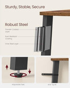 VASAGLE 4-Tier Corner Shelf Stand, Modern Ladder Shelf - Image 5