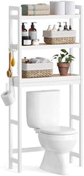 SONGMICS 3-Tier Bamboo Over The Toilet Storage, Adjustable Shelf, 66.9''H by SONGMICSbySONGMICSHOME