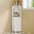 Hzuaneri Corner Cabinet, Small Bathroom Corner Cabinet with Doors by Hzuaneri