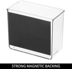 iDesign Magnetic Small Clear Plastic Organizer Bins, 2-Pack - Image 5