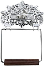 Renovators Supply Toilet Paper Holder - Antique Wall Mount Toilet Paper Holder - Sanitary Paper Holder - Vintage Bathroom Decor - Colonial Tissue Holder - Silver, Princess Crown, Pack of 1 by RenovatorsSupplyManufacturing