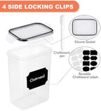 24pcs Airtight Containers, Clear Stackable Dry Food Storage - Image 4