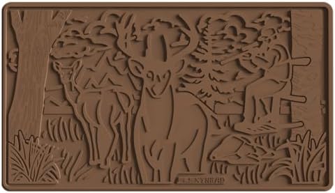 Bootmat - Whitetail Scene Floor and Welcome Mat - Dark Saddle by Unknown