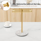 STWWO Kitchen Towel Holder for Countertop with Marble Base - Image 4