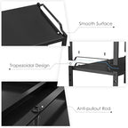2 Pack 11” Depth Expandable Kitchen Cabinet Organizer Shelves, Metal Kitchen Countertop Organizers and Storage Shelving, Heavy Duty Stackable Storage Rack Shelf For Pantry Cupboard Counter Tabletop - Image 3