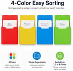 Magnetic File Holder, A4 Wall Organizer for Classroom Whiteboards (4PCS) - Image 5
