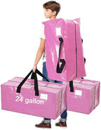 4 Pcs 24 Gallon Extra Large Moving Bags Heavy Duty Storage Bag - Image 2