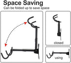 UU-Major Bike Wall Mount,Heavy Duty Bike Hanger, Mounted Bike Hook for Garage Wall,Horizontal Bike Rack for MTB,Road And Hybrid Bikes Storage,Thicker Metal With Rubber Coating.(Adjustable*2 Pack) - Image 4