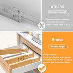Bamboo Drawer Dividers, 4" High Drawer Organizers for Clothes/Utensils - Image 6