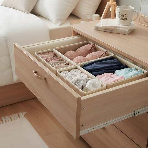 Drawer Organizer Set (10, Beige) - Image 3