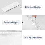 DIMJ 20-Pack Fabric Drawer Organizer Bins for Dresser Nursery Clothes - Image 5