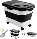 20-30 Lbs Rice Storage Container,Collapsible Food Storage Container by DDMOMMYCOLLAPSIBLEFOODSTORAGECONTAINERFAMILY