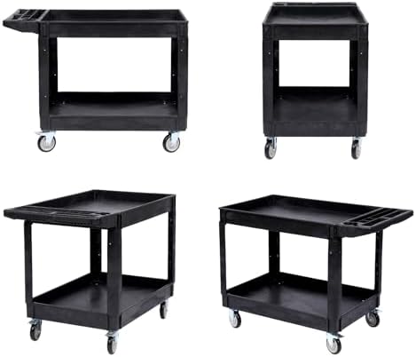 Garvee Utility Cart, 550LBS Heavy Duty Rolling Cart with 360° Swivel Wheel - Image 7