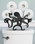 Octopus Toilet Paper Holder Stand, Decorative Toilet Paper Storage by Wigag