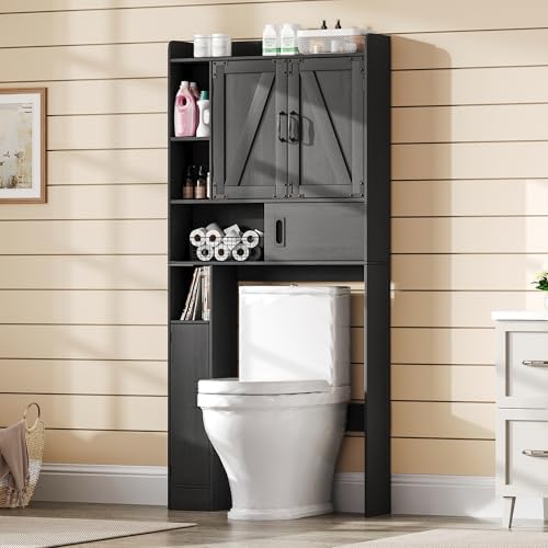 ChooChoo Over The Toilet Storage Cabinet with Adjustable Shelves by ChooChoo