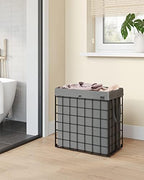SONGMICS Laundry Hamper, Collapsible, 29 Gal. (110L) - Image 3