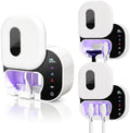 Toothbrush Holder for Bathroom, Dual-Mode UV Cleaning, Heated Drying by JYFJYF