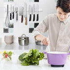 Ninonly 20 Inch Magnetic Knife Holder for Wall, Stainless Steel Knife Strip - Image 6