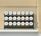 SpaceAid Spice Rack Organizer with 21 Spice Jars, 386 Spice Labels, Chalk Marker and Funnel Set for Cabinet, Countertop, Pantry, Cupboard or Door & Wall Mount - 21 Jars, 13.4" W × 9" H, White - Image 2