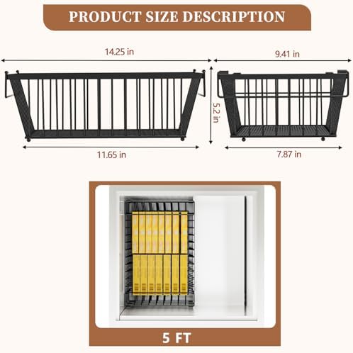 Enhanced Leak-Proof Bottom, Freezer Organizer Bins for 5 Cu.Ft,6 Pack - Image 4