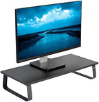 VIVO Monitor and Laptop Stand, 24 inch Desktop Riser, Black, STAND-V000D by VIVO