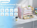 gianotter 5-Tier Desk Organizer with Drawers and File Holders - Image 7