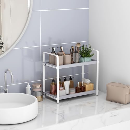 HNRLOY Bathroom Counter Organizer, Bathroom Counter Shelf, Makeup Organizer - Image 5