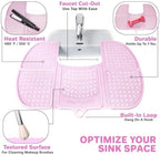 Sink Topper Bathroom Sink Cover for Counter Space, Large Pink - Image 6