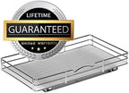 Pull-Out Cabinet Spice Rack Organizer, 18 ⅜"W x 10 ½"D x 2 ¾"H - Image 3