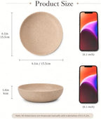Faux Travertine Decorative Bowl, 6.1-Inch Key Bowl & Jewelry Dish - Image 3
