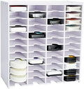 Krafetto 48 Grids Ink Pad Storage, Wall-mountable Stamp Pad Organizer by Krafetto
