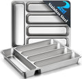 IKOCO 2-Pack Silverware Organizer, Stainless Steel, Dishwasher Safe by Shineforyourbeauty