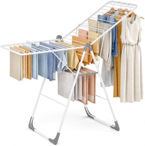 APEXCHASER Clothes Drying Rack, Large Capacity Drying Rack Clothing by APEXCHASER