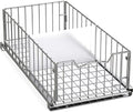 Simple Houseware Pull-Out Cabinet Sliding Basket, 17.2Dx9.7Wx5H, Chrome by SimpleHouseware