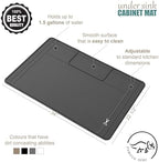 The Original Under Sink Mat - Silicone Waterproof mat, Trimmable, Easy to Clean, Kitchen cabinet liner, Under sink protector mats, Drip Tray with Lip - 34" x 22" or smaller - Image 4