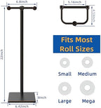RUACQ Bathroom Toilet Paper Holder Stand, Oil Rubbed Bronze - Image 7