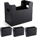 3 Pcs Portable Desktop File, Filing Organizer, Black by Trandraft