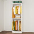 Closet System Storage with Double Layer Hanging Space(VO-012) by VOMAVEX