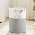 Artfeel Laundry Basket,Woven Cotton Rope Laundry Hamper,60L for Decorative Storage of Dirty Clothes,Toys and Blankets in Bathroom,Baby Room and Living Room by Artfeel