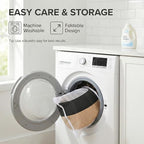 JMvicyroam 115L Extra Large Machine Washable Cotton Rope Blanket Basket - Image 5