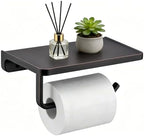 TRUSTMI Toilet Paper Holder with Shelf & Phone Stand, Oil Rubbed Bronze by TRUSTMI
