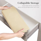Lifewit 1 Pack Over the Door Organizer, 12 Section Hanging Storage, Beige - Image 6