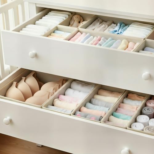Drawer Organizer Set (10, Beige) - Image 7