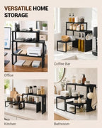 Kitchen Countertop Organizer, Counter Shelf for Corners Coffee Bars Pantry - Image 6