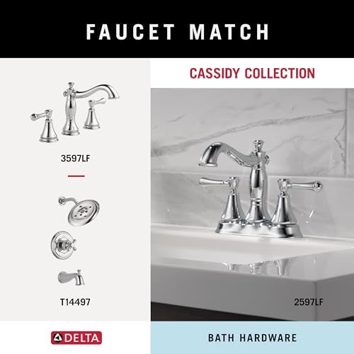 Delta Towel Rack | 18 Inch Polished Chrome Towel Bar for Bathroom, Kitchen | Cassidy Accessories - Image 5